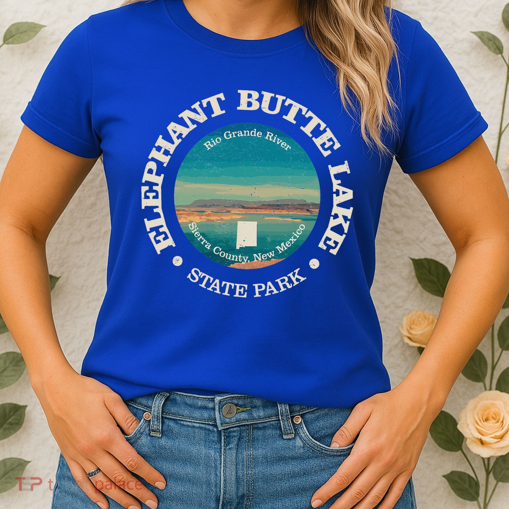 Nature Elephant Butte Lake State Park Hiking Women's T-Shirt