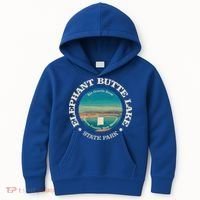 Nature Elephant Butte Lake State Park Hiking Kids Hoodie thumb 0