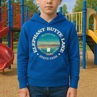 Nature Elephant Butte Lake State Park Hiking Kids Hoodie thumb 2