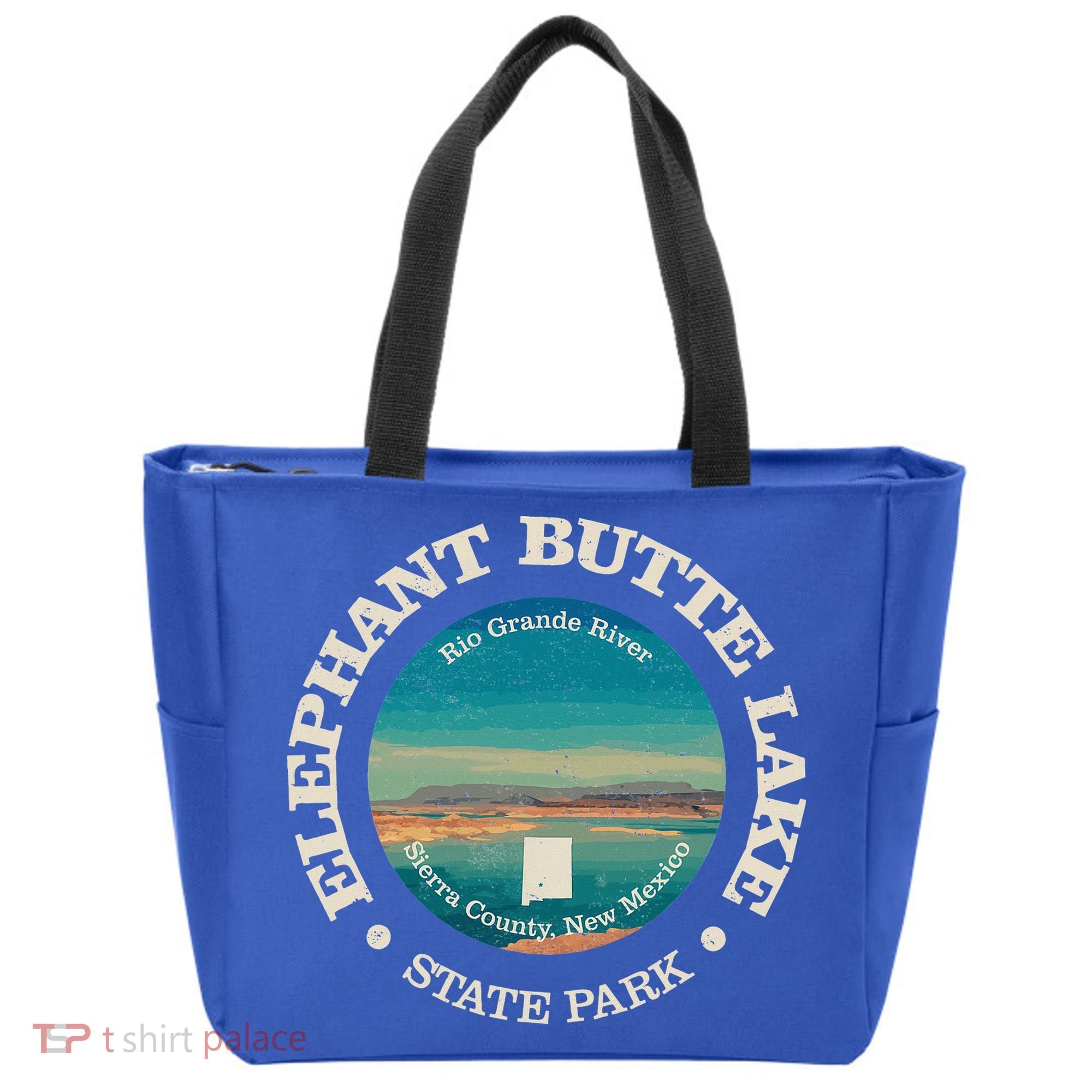 Nature Elephant Butte Lake State Park Hiking Tote Bag