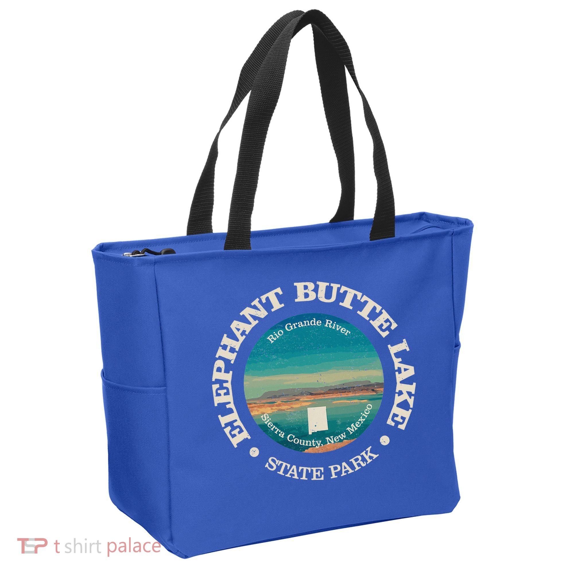 Nature Elephant Butte Lake State Park Hiking Tote Bag