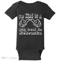 Nebraska Big Deal Baby Bodysuit thumb 0