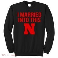Nebraska Married Into This Sweatshirt thumb 0