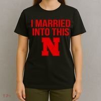 Nebraska Married Into This T-Shirt thumb 4