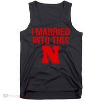 Nebraska Married Into This Tank Top thumb 0