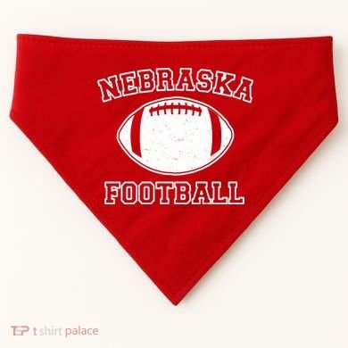 Nebraska Football Vintage Distressed USA-Made Doggie Bandana