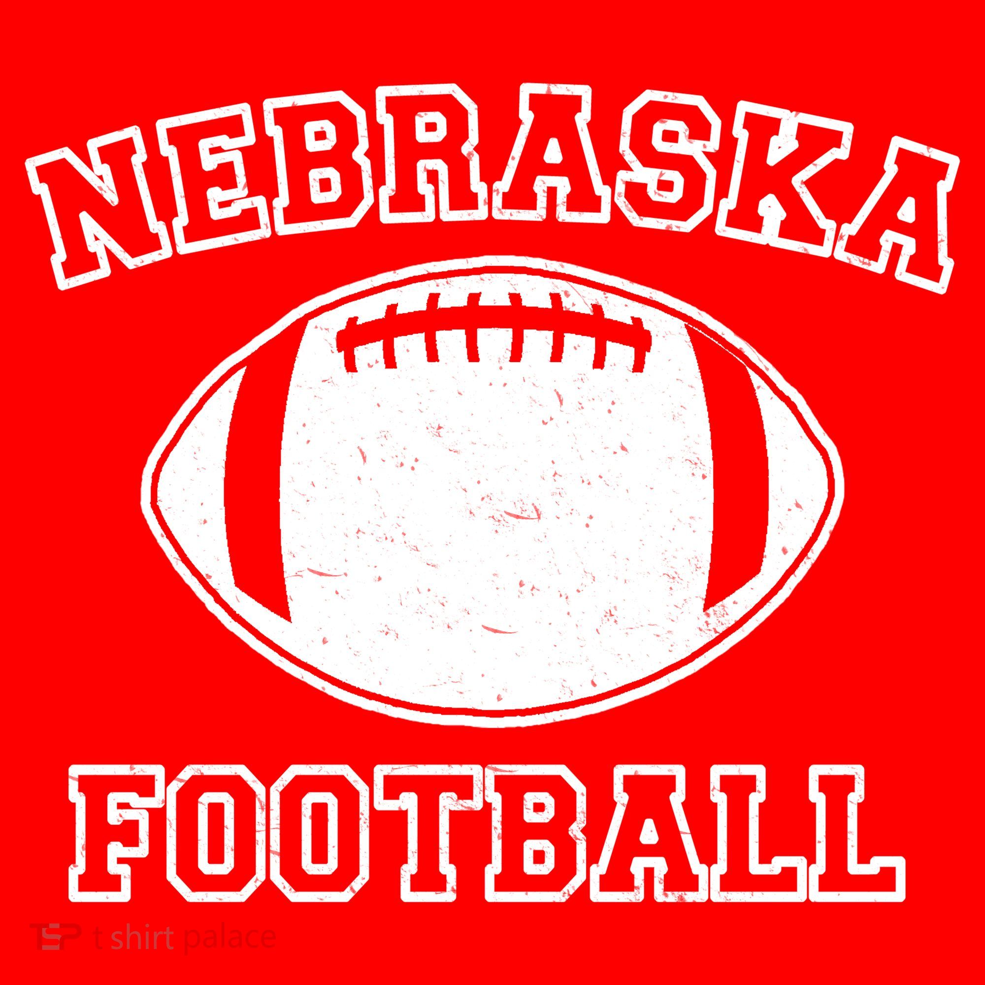 Nebraska Football Vintage Distressed T-Shirt