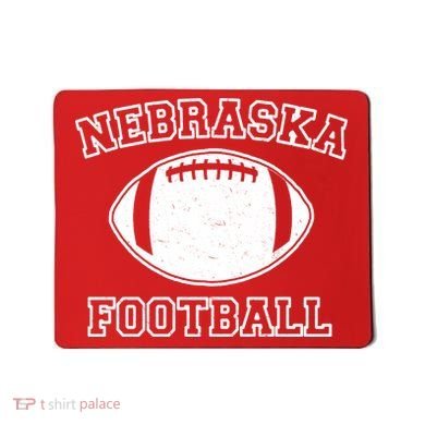 Nebraska Football Vintage Distressed Mousepad