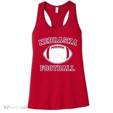 Nebraska Football Vintage Distressed Women's Tank Top