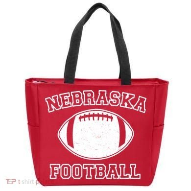 Nebraska Football Vintage Distressed Tote Bag