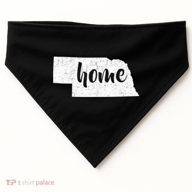 Nebraska Home State USA-Made Doggie Bandana