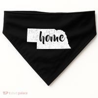 Nebraska Home State USA-Made Doggie Bandana thumb 0