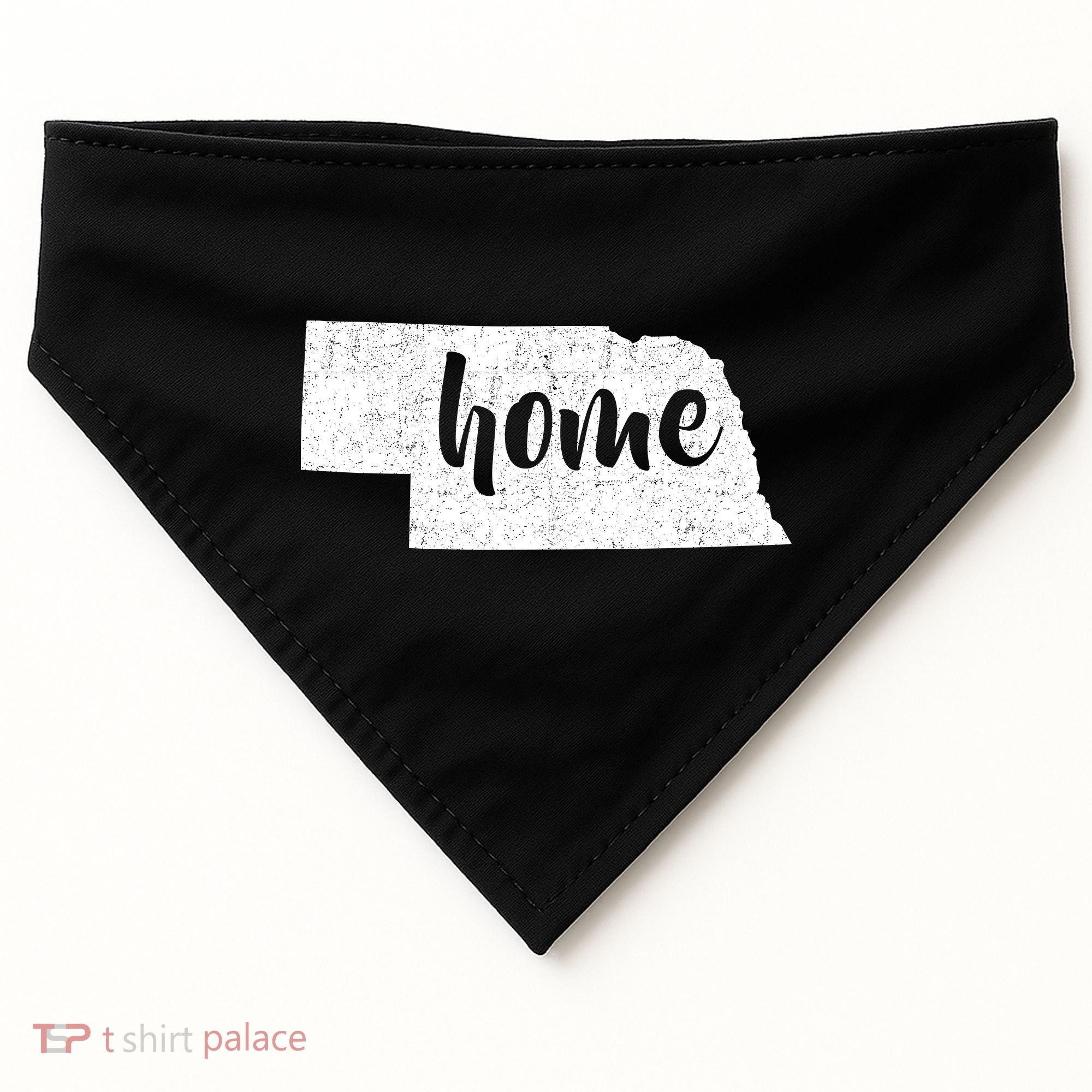 Nebraska Home State USA-Made Doggie Bandana
