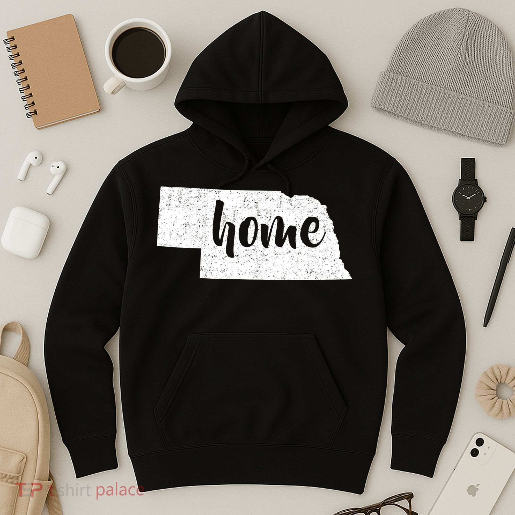 Nebraska Home State Hoodie