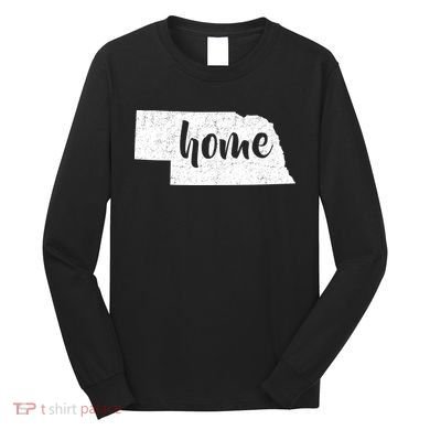 Nebraska Home State Long Sleeve Shirt