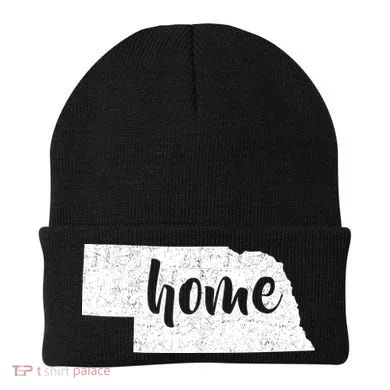 Nebraska Home State Beanie
