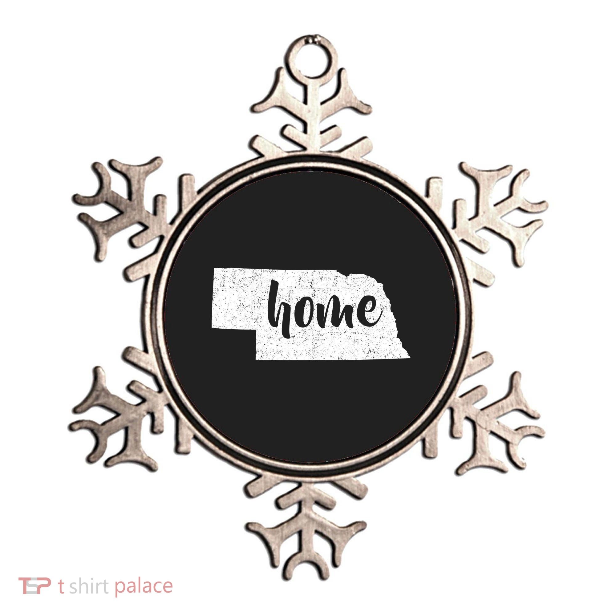 Nebraska Home State Ornament