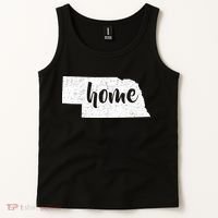 Nebraska Home State Tank Top thumb 2