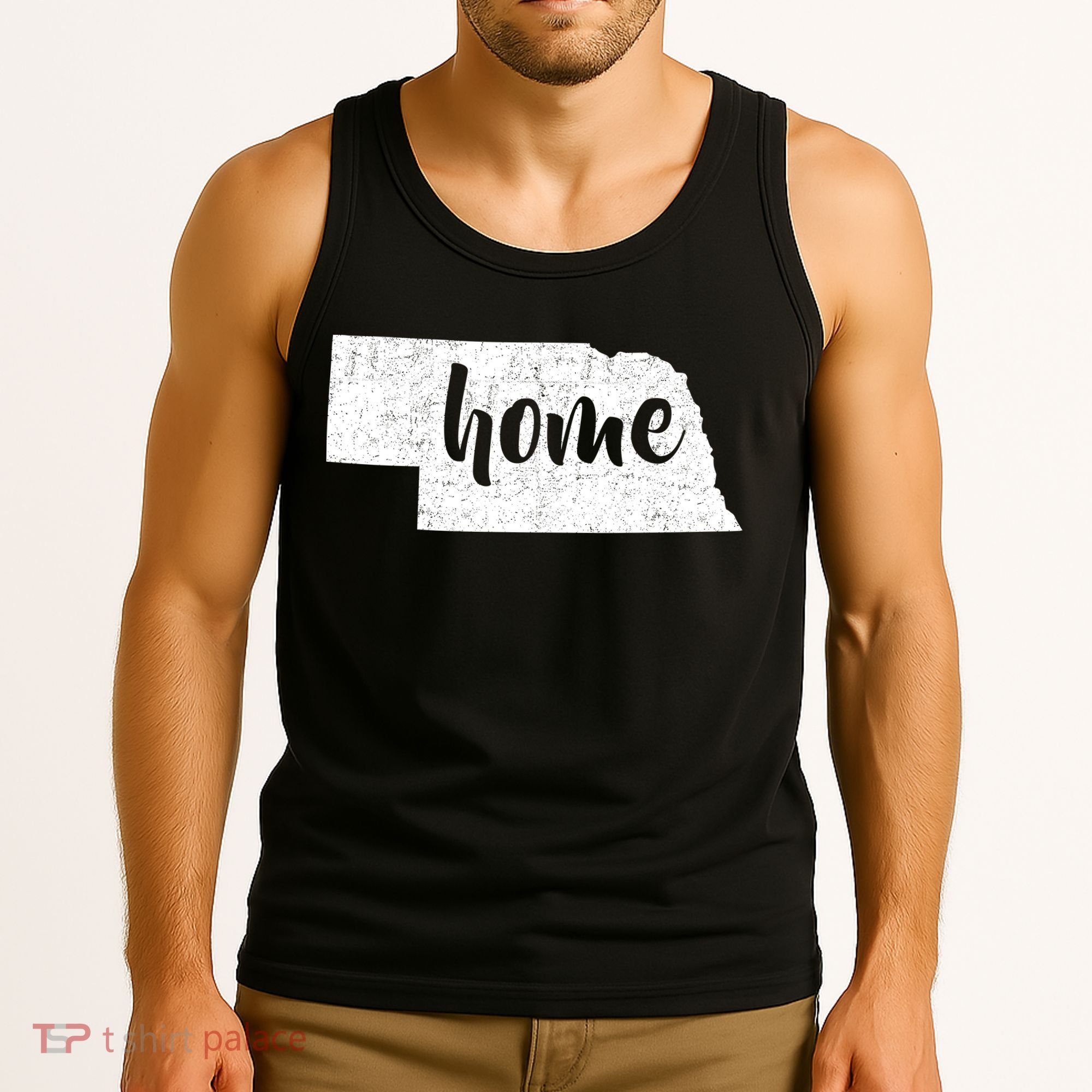 Nebraska Home State Tank Top