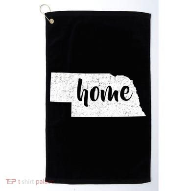 Nebraska Home State Golf Towel