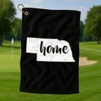 Nebraska Home State Golf Towel thumb 1