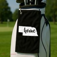 Nebraska Home State Golf Towel thumb 2