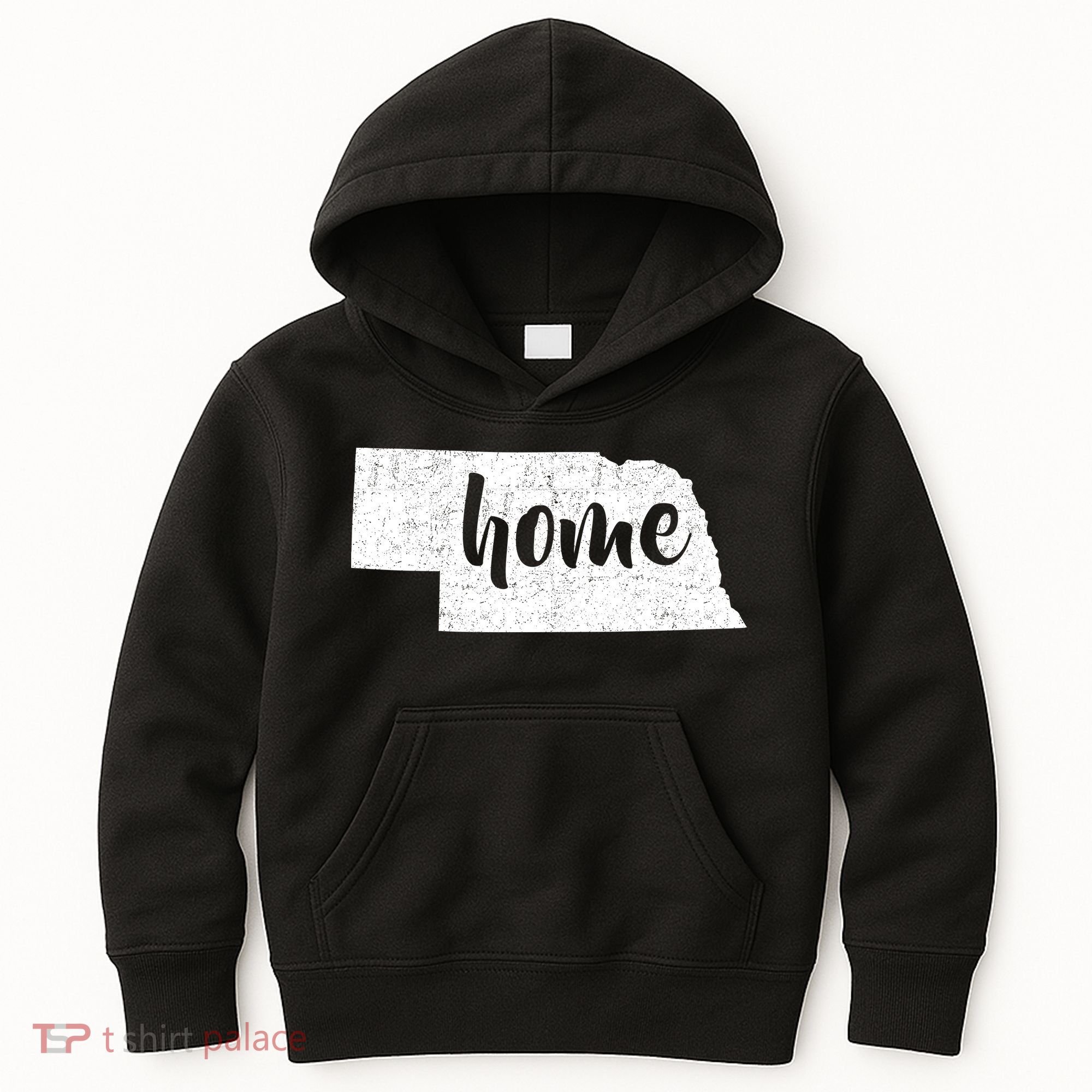 Nebraska Home State Kids Hoodie