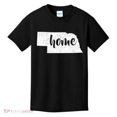 Nebraska Home State Kids T-Shirt