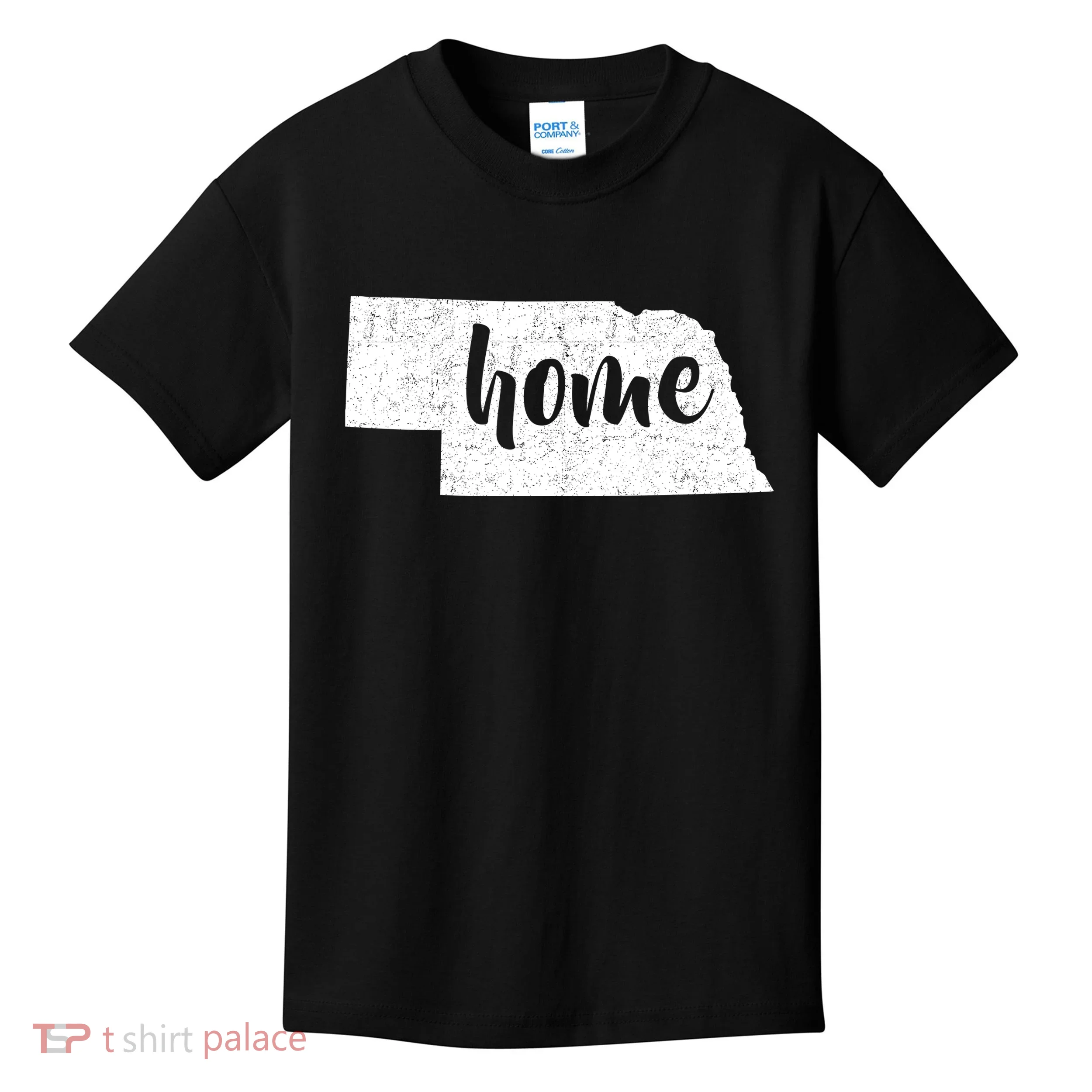 Nebraska Home State Kids T-Shirt