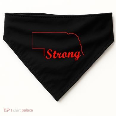 Nebraska Strong USA-Made Doggie Bandana