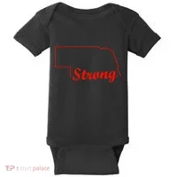 Nebraska Strong Baby Bodysuit thumb 0