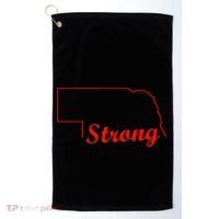 Nebraska Strong Golf Towel thumb 0