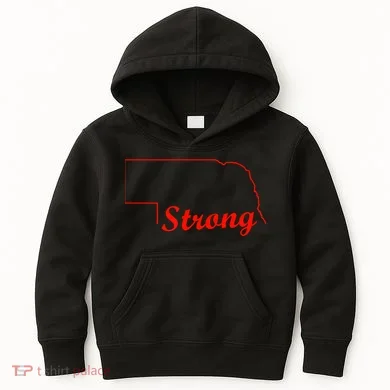 Nebraska Strong Kids Hoodie