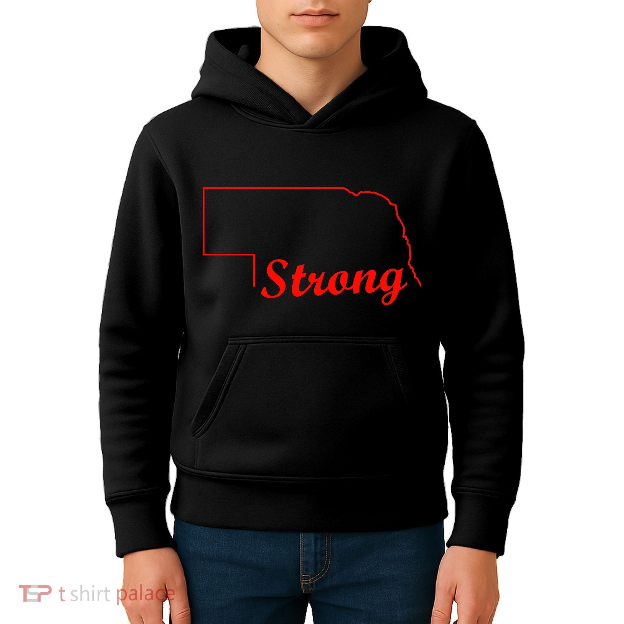 Nebraska Strong Kids Hoodie
