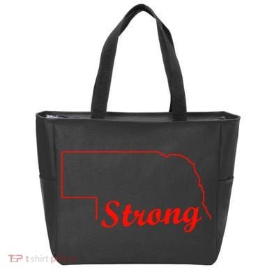 Nebraska Strong Tote Bag