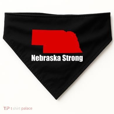 Nebraska Strong Flooding USA-Made Doggie Bandana