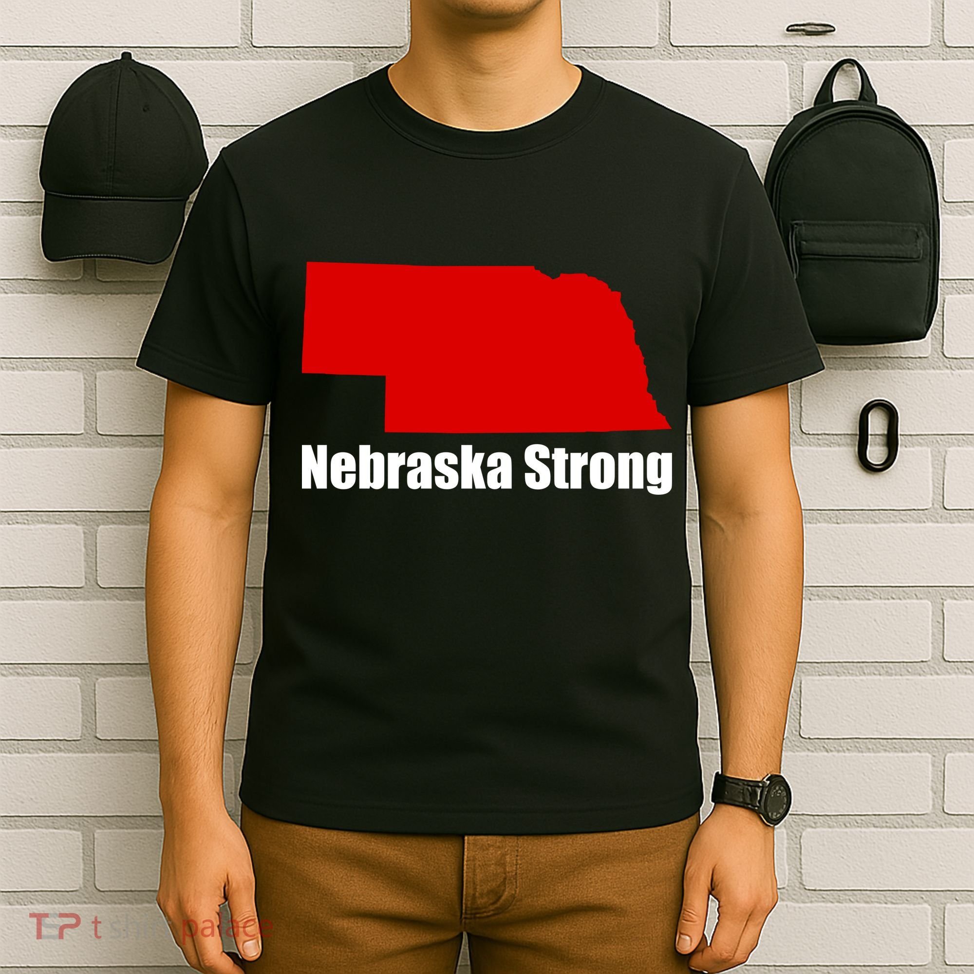 Nebraska Strong Flooding T-Shirt