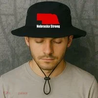 Nebraska Strong Flooding Bucket Hat thumb 2