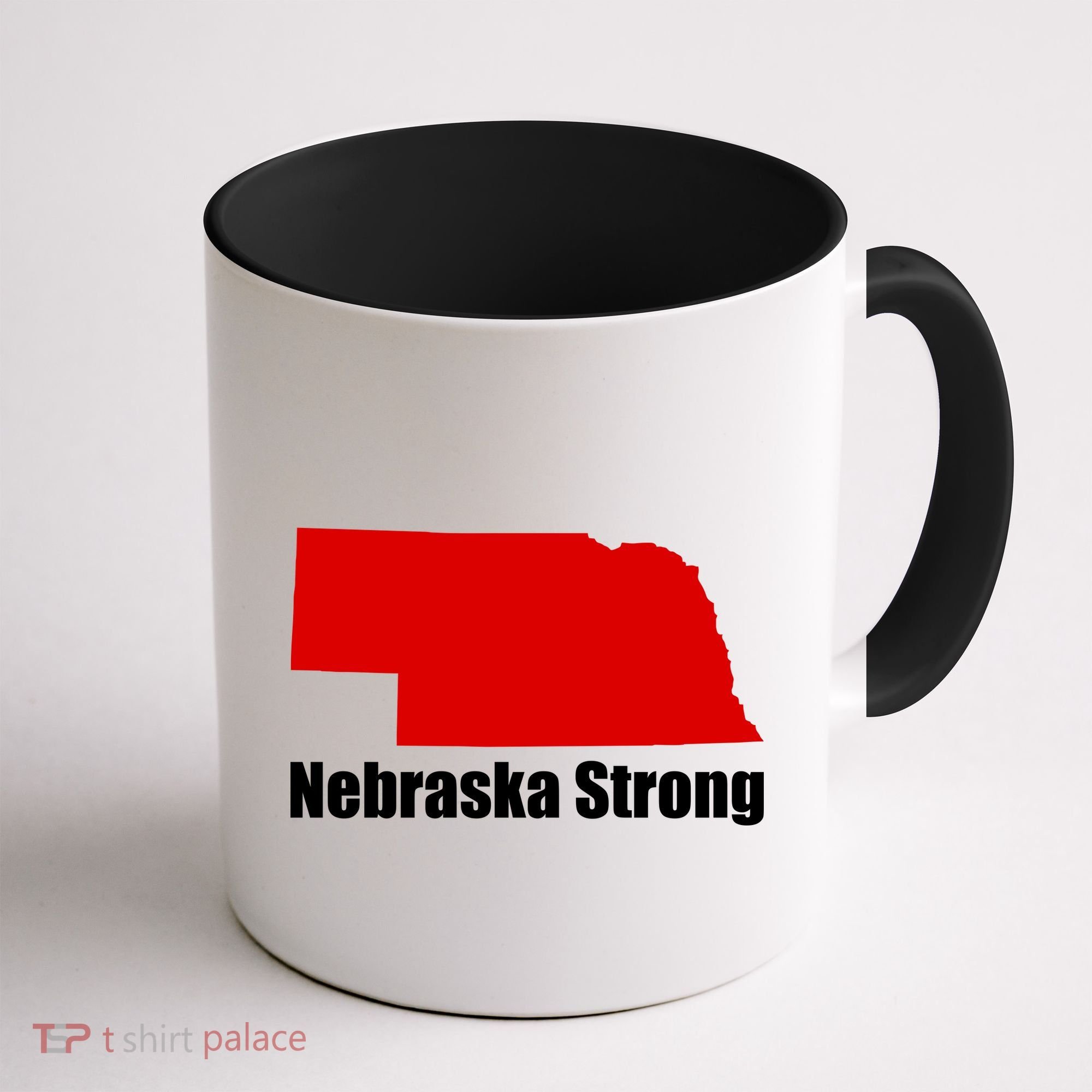Nebraska Strong Flooding Coffee Mug