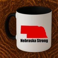 Nebraska Strong Flooding Coffee Mug thumb 2