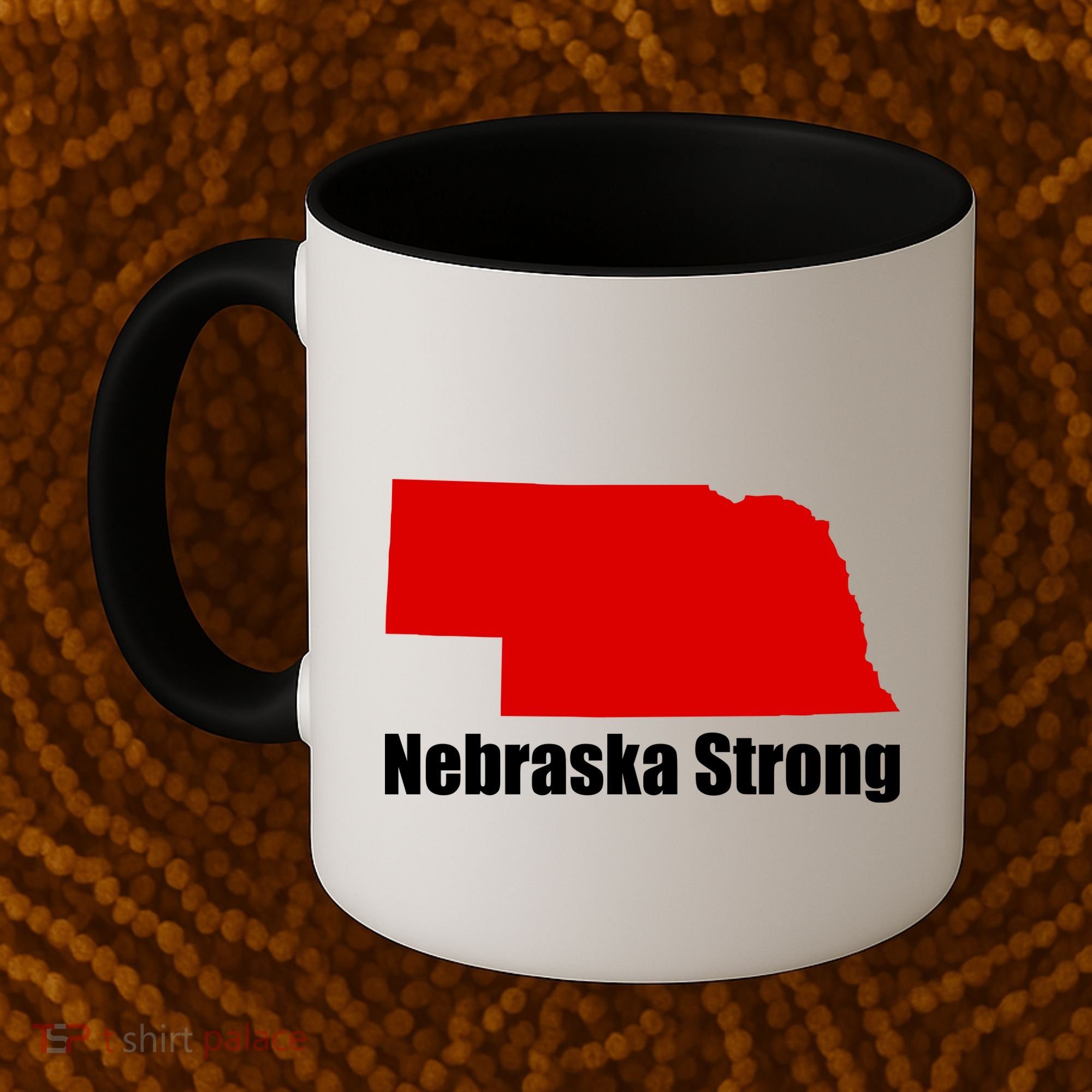 Nebraska Strong Flooding Coffee Mug