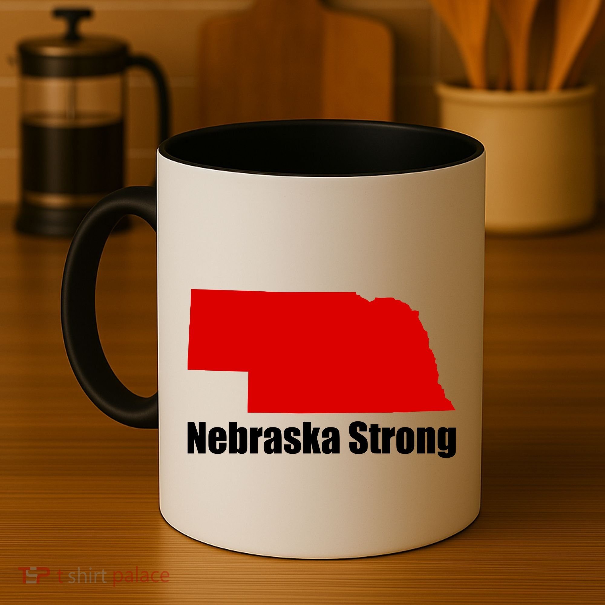 Nebraska Strong Flooding Coffee Mug