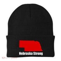 Nebraska Strong Flooding Beanie thumb 0