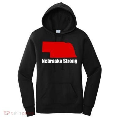 Nebraska Strong Flooding Women's Hoodie