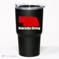 Nebraska Strong Flooding Tumbler thumb 0