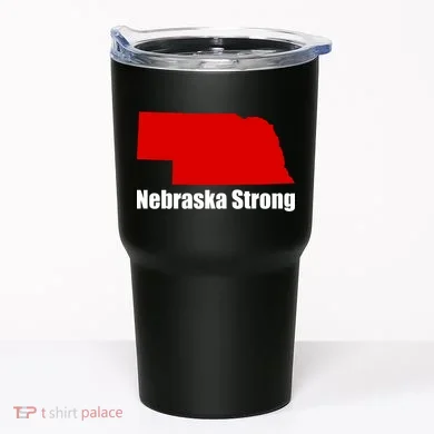 Nebraska Strong Flooding Tumbler