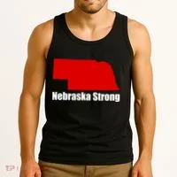 Nebraska Strong Flooding Tank Top thumb 3