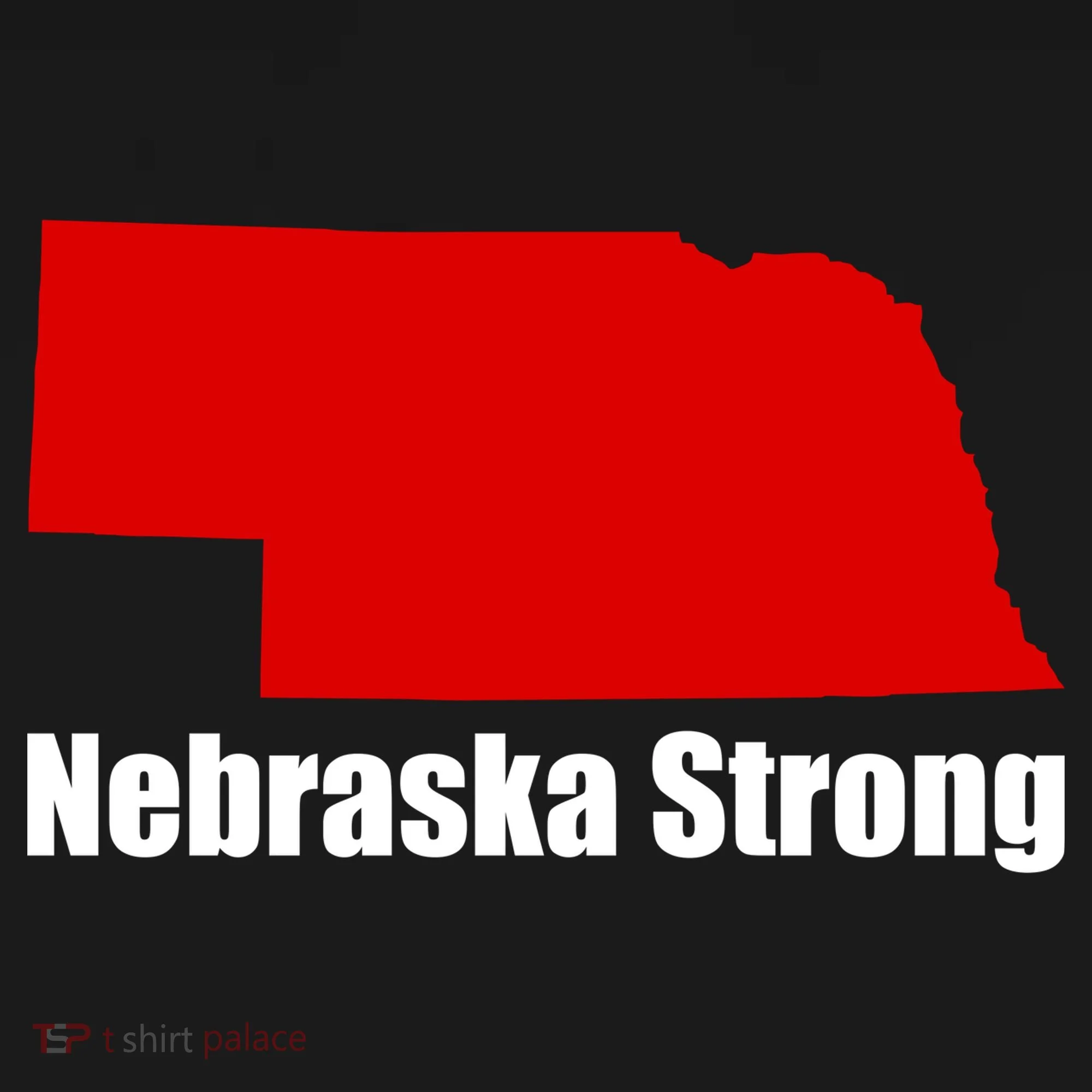 Nebraska Strong Flooding Tank Top