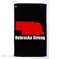 Nebraska Strong Flooding Golf Towel thumb 0