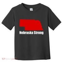Nebraska Strong Flooding Toddler T-Shirt thumb 0
